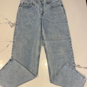 Levi’s Low Pro Straight Size 29 Light Blue Denim Jeans